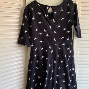 Unicorn Cotton dress